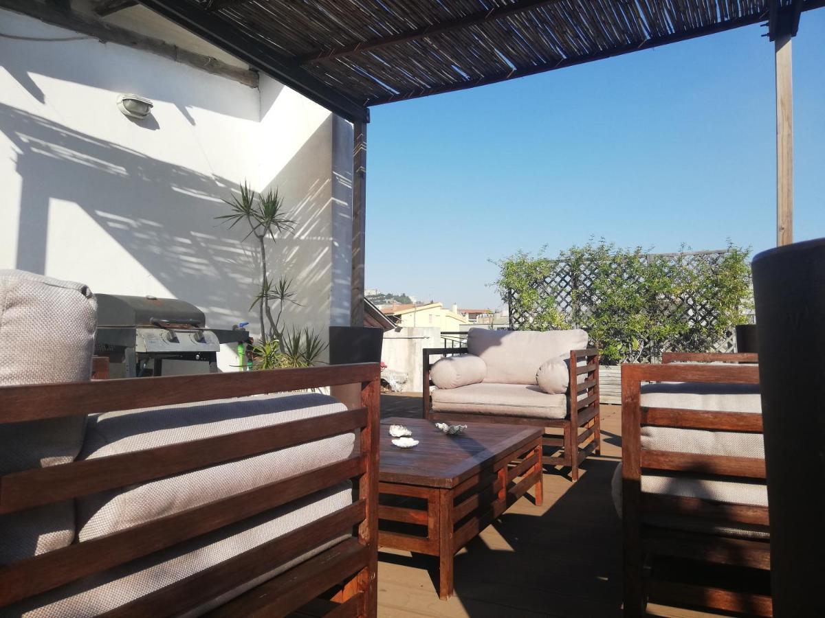 Panoramic Apartment With Terrace In Cagliari Heart Q4832 Eksteriør billede